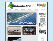 Tablet Screenshot of christmasislandairport.com